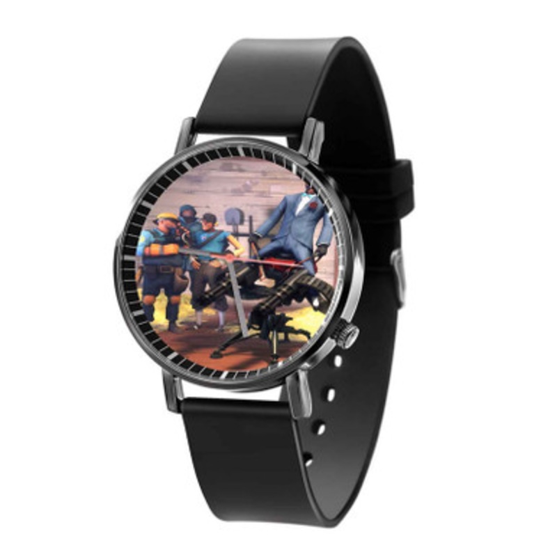 Team Fortress 2 Blue Unisex Quartz Watch With Premium Gift Box