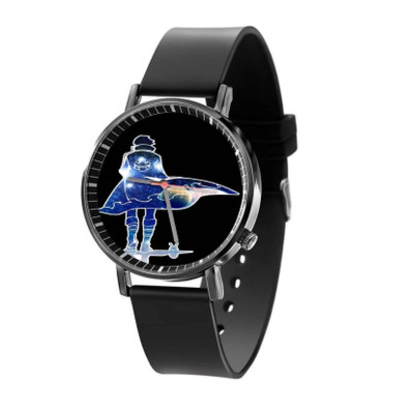 Tengen Toppa Gurren Lagann Simon Boota Unisex Black Quartz Watch With Premium Gift Box