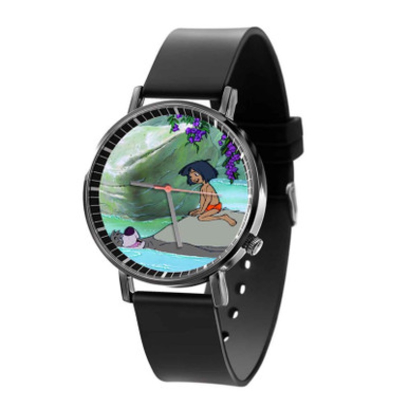 The Jungle Book Disney 1967 Unisex Black Quartz Watch With Premium Gift Box