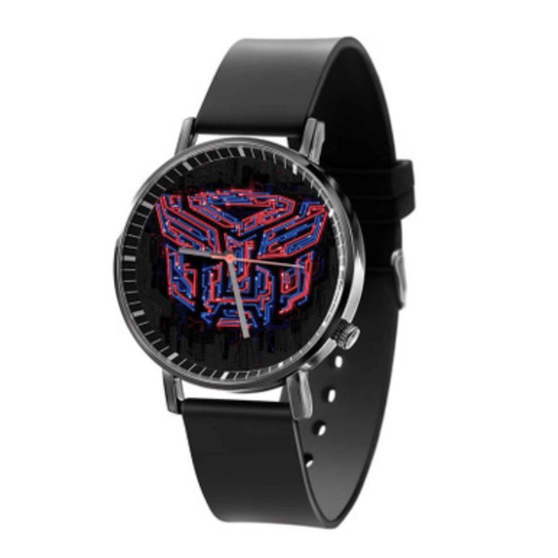 Transformers Electron Black Quartz Watch Unisex With Premium Gift Box