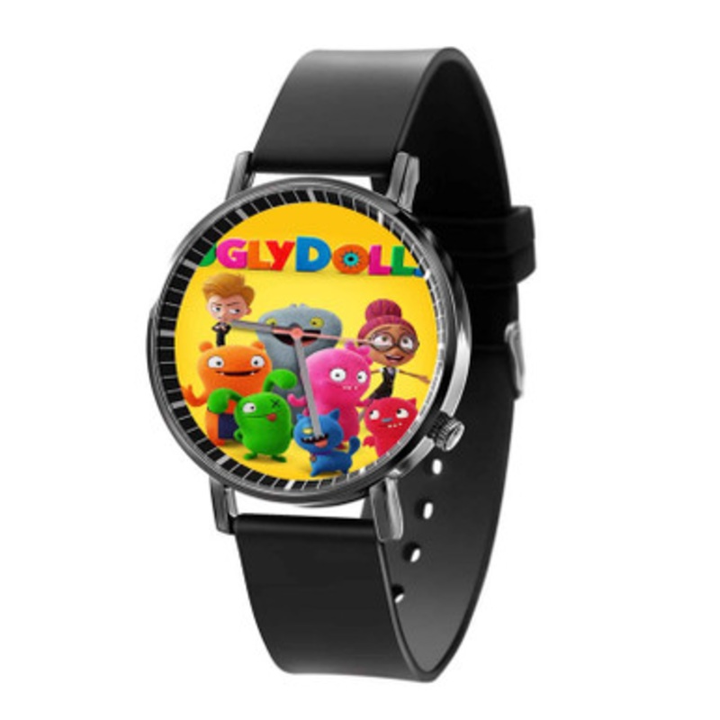 Ugly Dolls Black Quartz Watch Unisex With Premium Gift Box