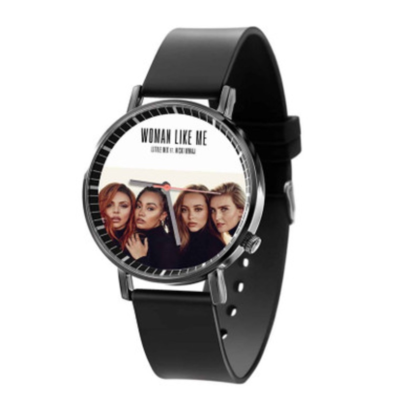 Woman Like Me Little Mix Feat Nicki Minaj Black Quartz Watch Unisex With Premium Gift Box