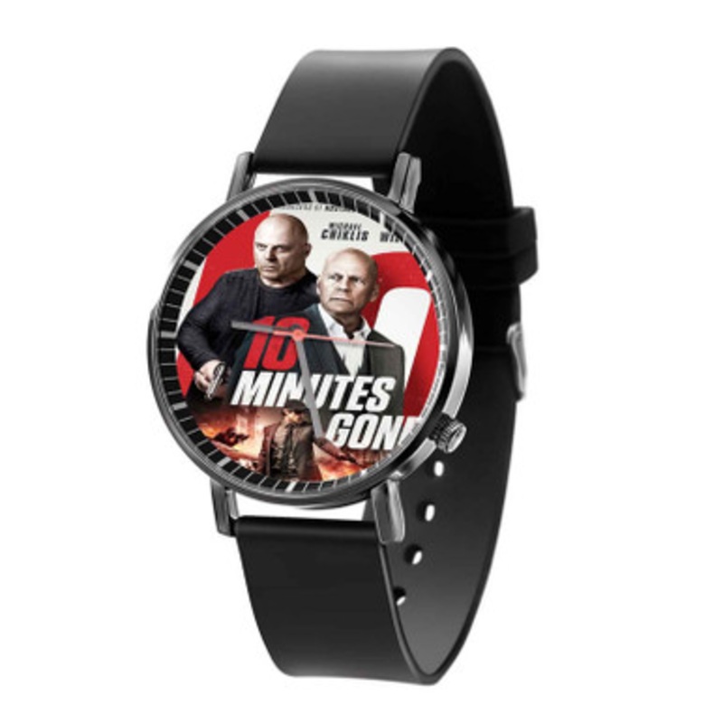 10 Minutes Gone Unisex Black Quartz Watch With Premium Gift Box