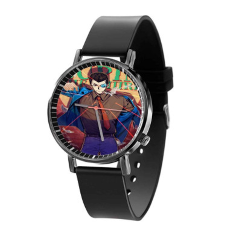 Arsene Lupin III Black Quartz Watch With Premium Gift Box for Unisex