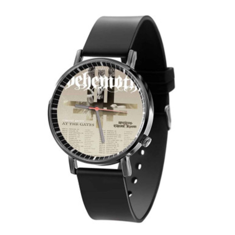 Behemoth Tour Black Quartz Watch Unisex With Premium Gift Box