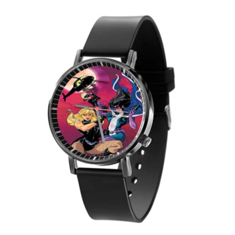 Birds of Prey DC Comics Unisex Quartz Watch With Premium Gift Box