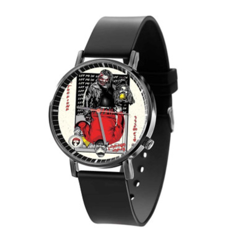 Bray Wyatt WWE Black Quartz Watch Unisex With Premium Gift Box