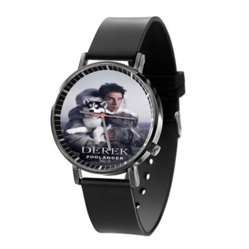 Derek Zoolander 2 Unisex Black Quartz Watch With Premium Gift Box