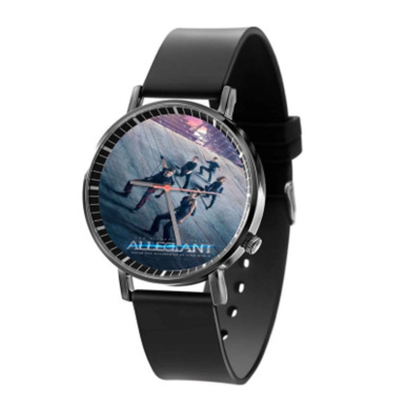 Divergent Series Allegiant Black Quartz Watch Unisex With Premium Gift Box