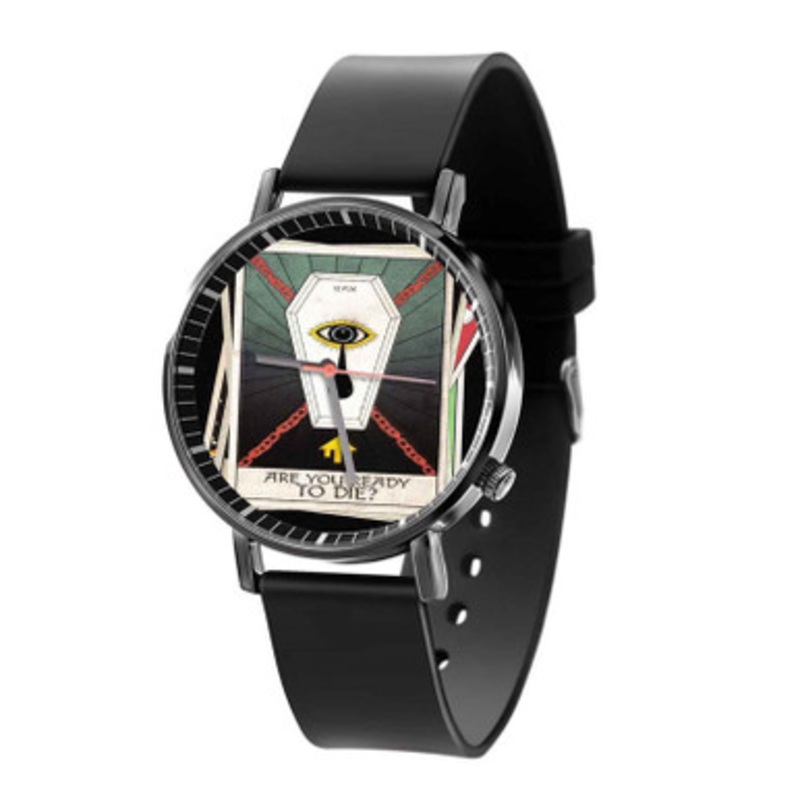 Earth Gang Ready To Die Unisex Quartz Watch With Premium Gift Box