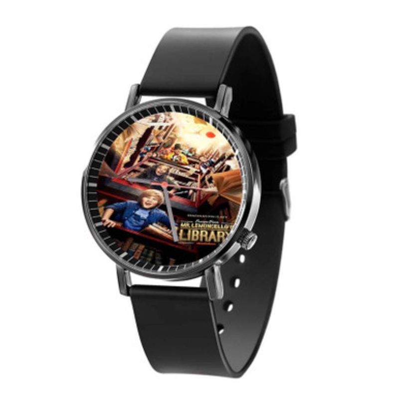 Escape from Mr Lemoncello s Library Black Quartz Watch With Premium Gift Box for Unisex