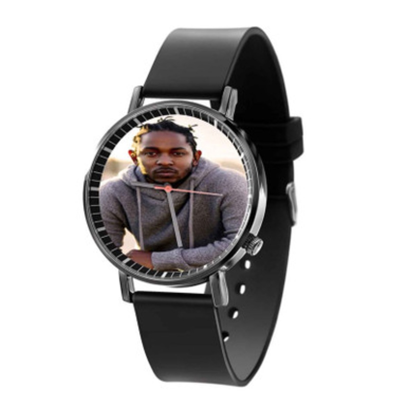Kendrick Lamar Art Black Quartz Watch Unisex With Premium Gift Box