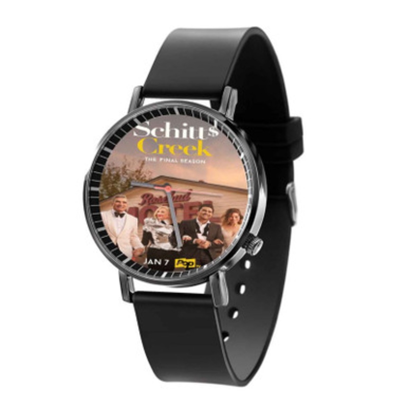 Schitt s Creek Black Quartz Watch Unisex With Premium Gift Box
