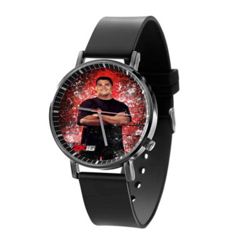 Shane Mc Mahon Black Quartz Watch Unisex With Premium Gift Box