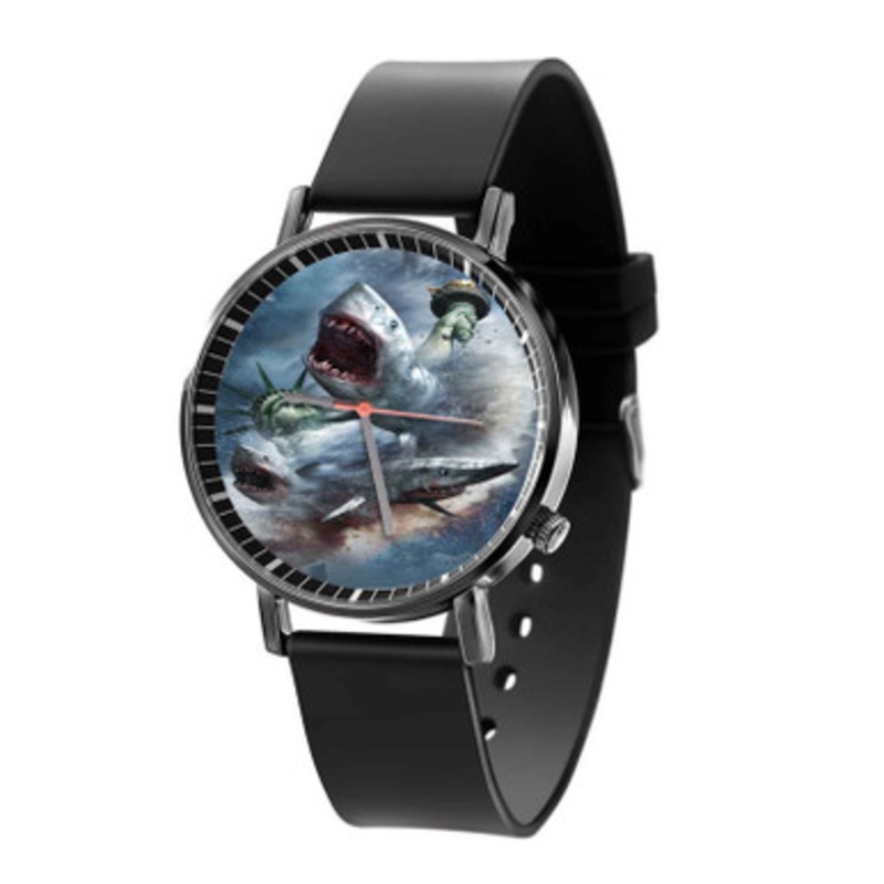 Sharknado Oh Hell No Unisex Quartz Watch With Premium Gift Box