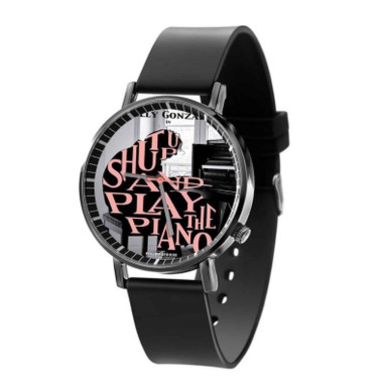 Shut Up and Play The Piano Unisex Quartz Watch With Premium Gift Box