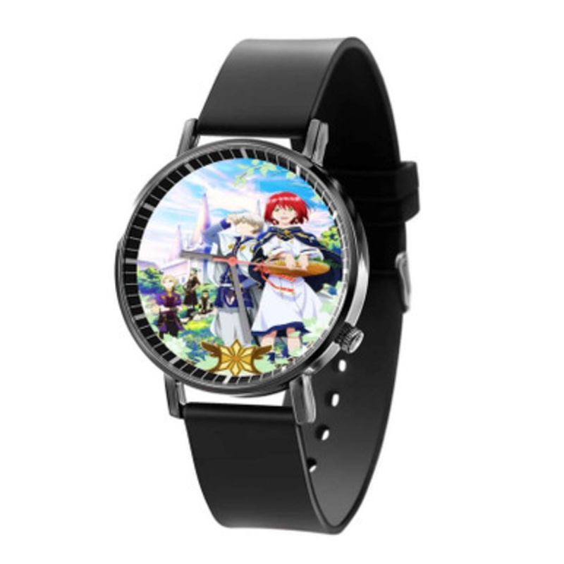 Snow White with the Red Hair Unisex Black Quartz Watch With Premium Gift Box