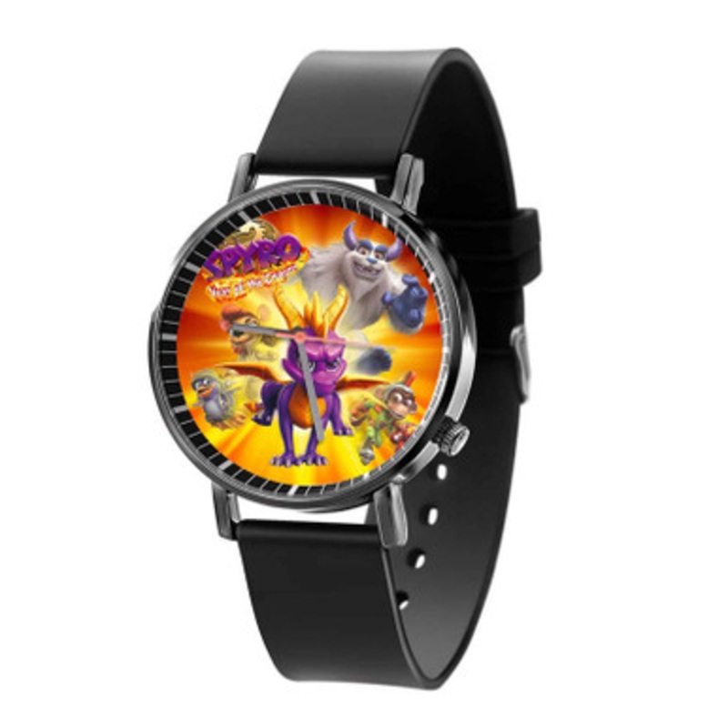 Spyro Reignited Trilogy Black Quartz Watch Unisex With Premium Gift Box