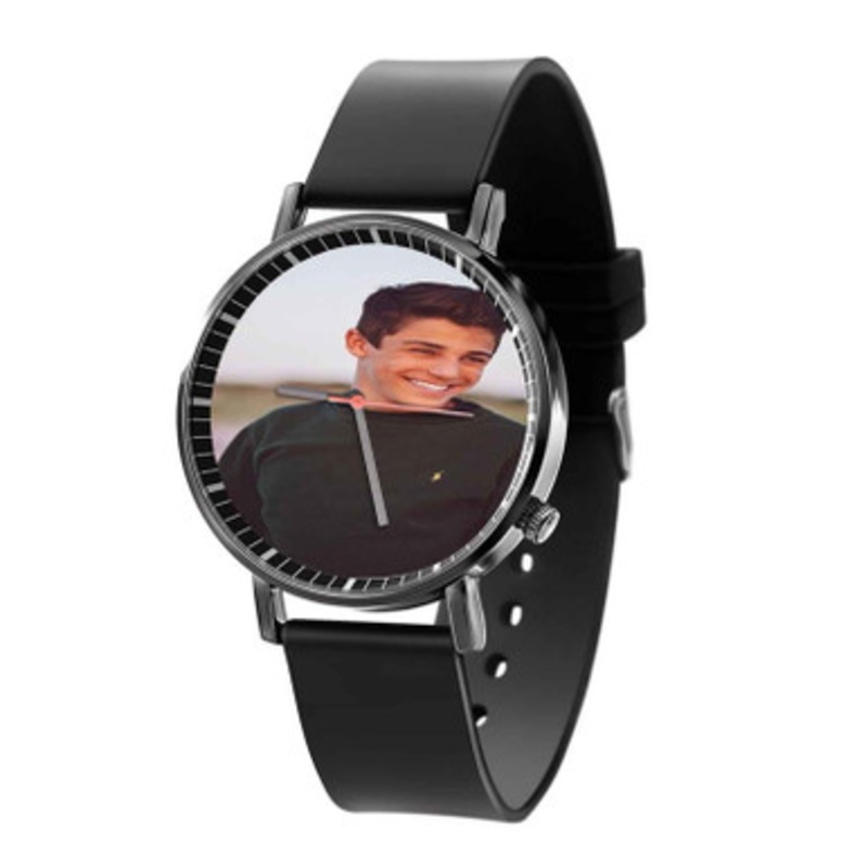 Tanner Zagarino Black Quartz Watch Unisex With Premium Gift Box