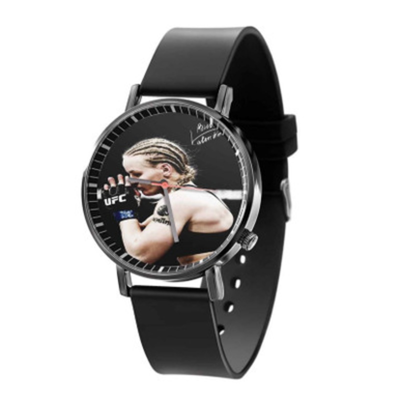 Valentina Shevchenko UFC Black Quartz Watch Unisex With Premium Gift Box