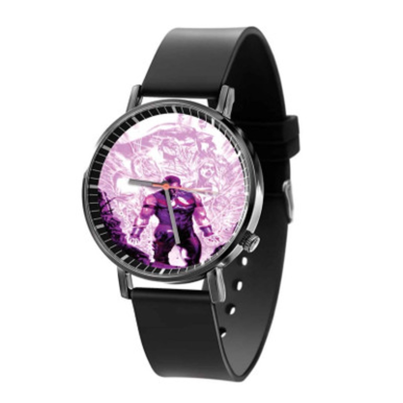 Wonder Man Marvel Superheroes Unisex Black Quartz Watch With Premium Gift Box