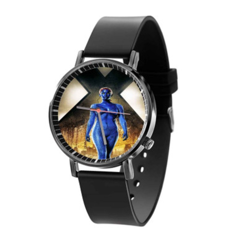 Xmen Apocalypse Mystique Unisex Black Quartz Watch With Premium Gift Box