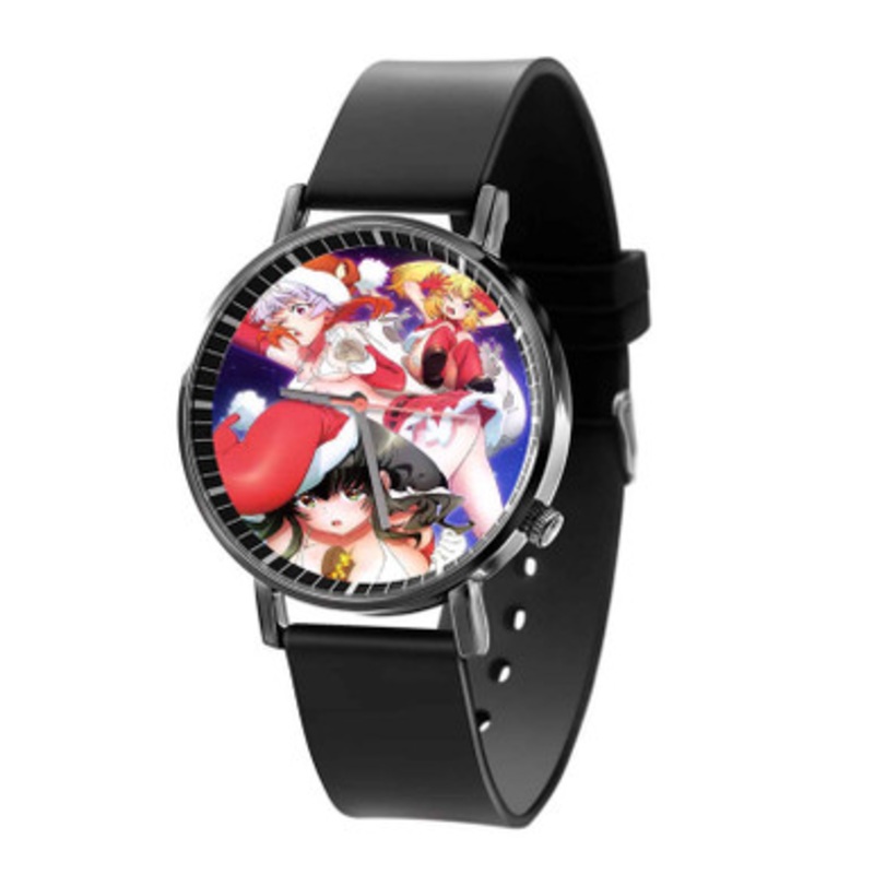Aquarion Saga Great Unisex Black Quartz Watch With Premium Gift Box