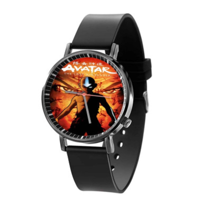 Avatar The Last Airbender Black Quartz Watch Unisex With Premium Gift Box