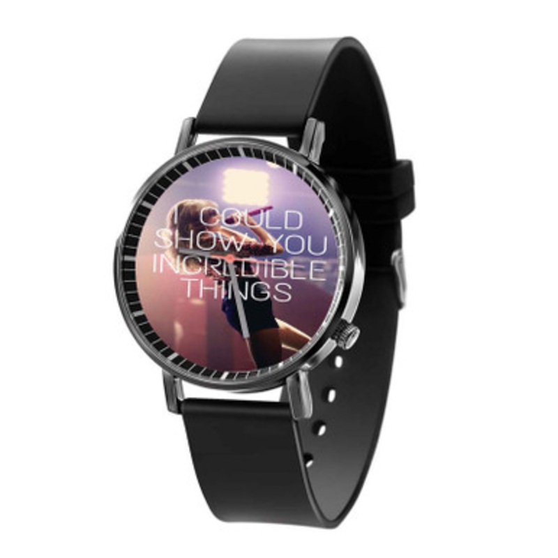 Blank Space Taylor Swift Lyrics Black Quartz Watch Unisex With Premium Gift Box