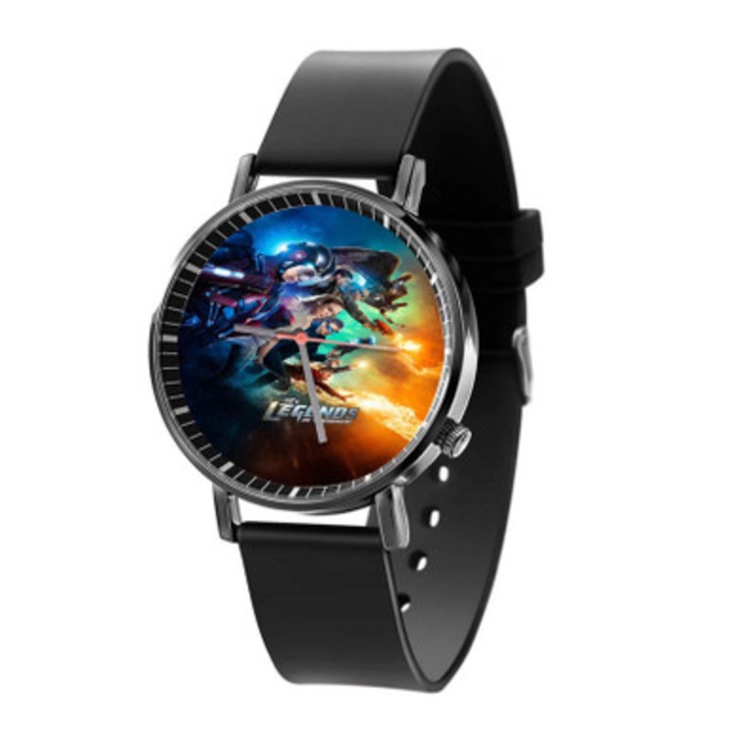 DC s Legends of Tomorrow Movie Black Quartz Watch Unisex With Premium Gift Box