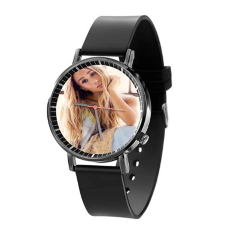 Eva Gutowski Black Quartz Watch With Premium Gift Box for Unisex