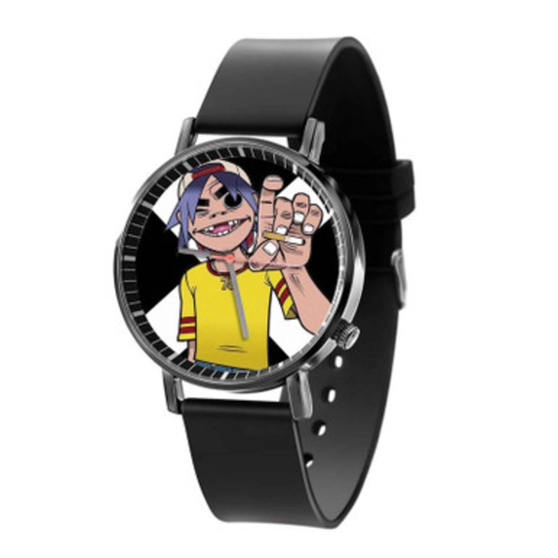 Gorillaz Smoke Unisex Black Quartz Watch With Premium Gift Box