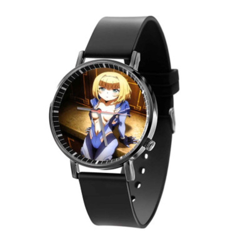 Heavy Object Beautiful Girl Unisex Black Quartz Watch With Premium Gift Box