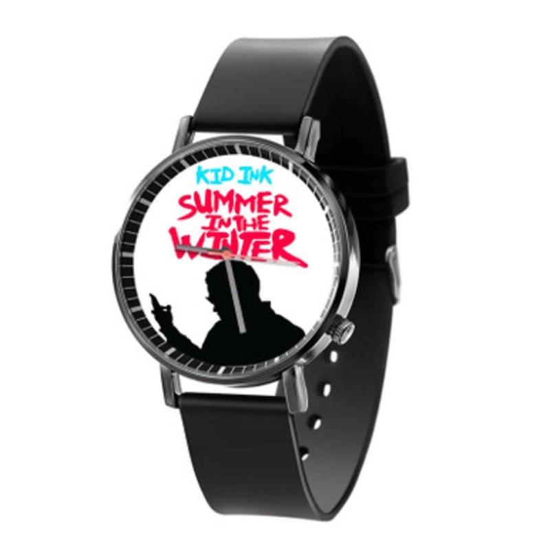 Kid Ink Promise Feat Fetty Wap Silhouette Black Quartz Watch Unisex With Premium Gift Box