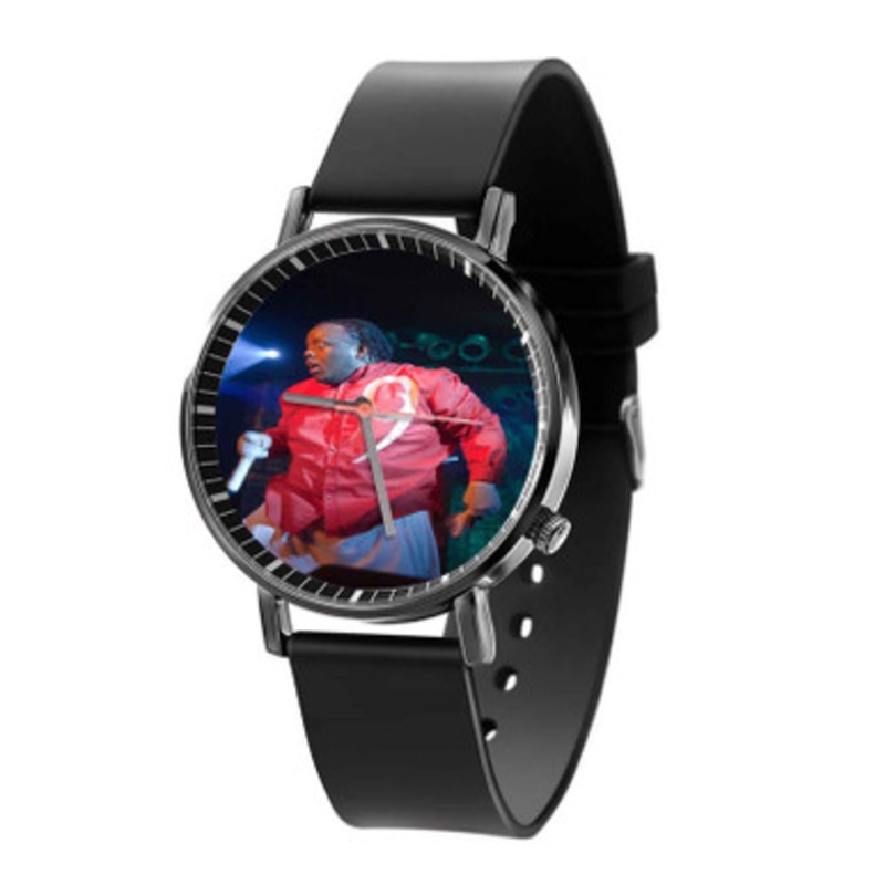 Krizz Kaliko Black Quartz Watch With Premium Gift Box for Unisex