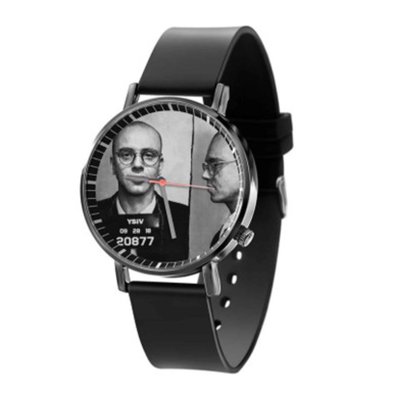 Logic Young Sinatra IV Black Quartz Watch Unisex With Premium Gift Box