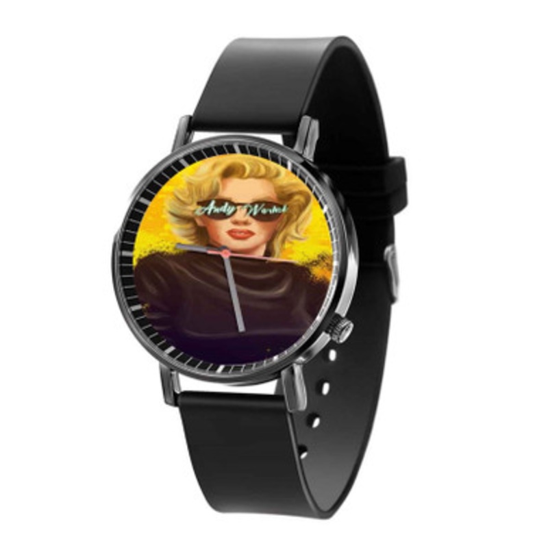 Marylin Monroe Andhy Warhol Unisex Quartz Watch With Premium Gift Box