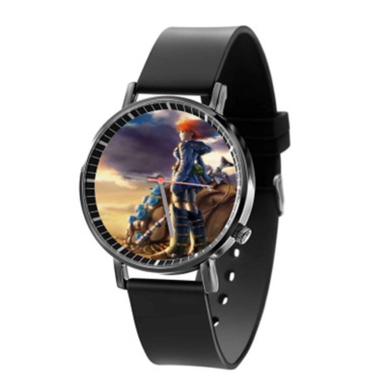 Nausica of The Valley of The Wind Unisex Black Quartz Watch With Premium Gift Box