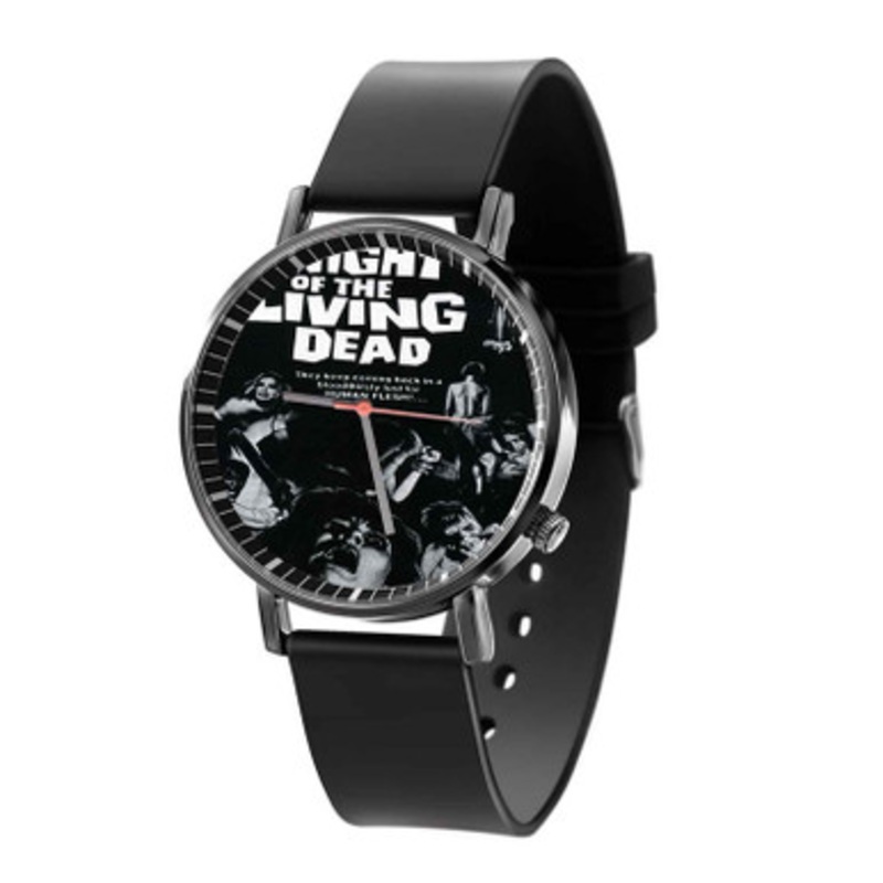 Night of The Living Dead Black Quartz Watch Unisex With Premium Gift Box