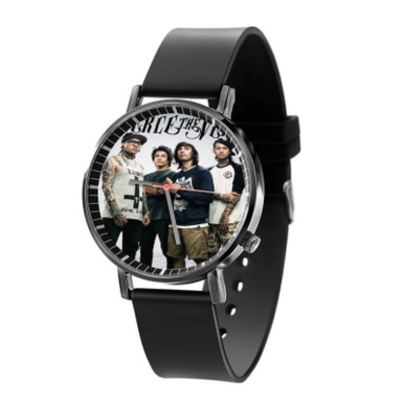 Pierce The Veil Black Quartz Watch Unisex With Premium Gift Box