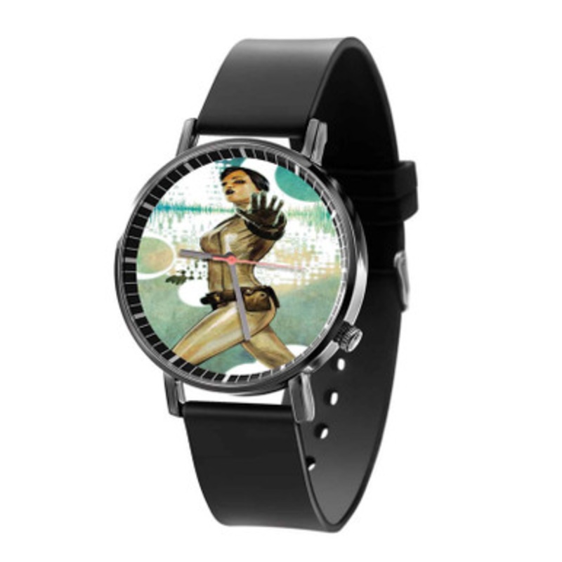 Quake Marvel Superheroes Unisex Black Quartz Watch With Premium Gift Box