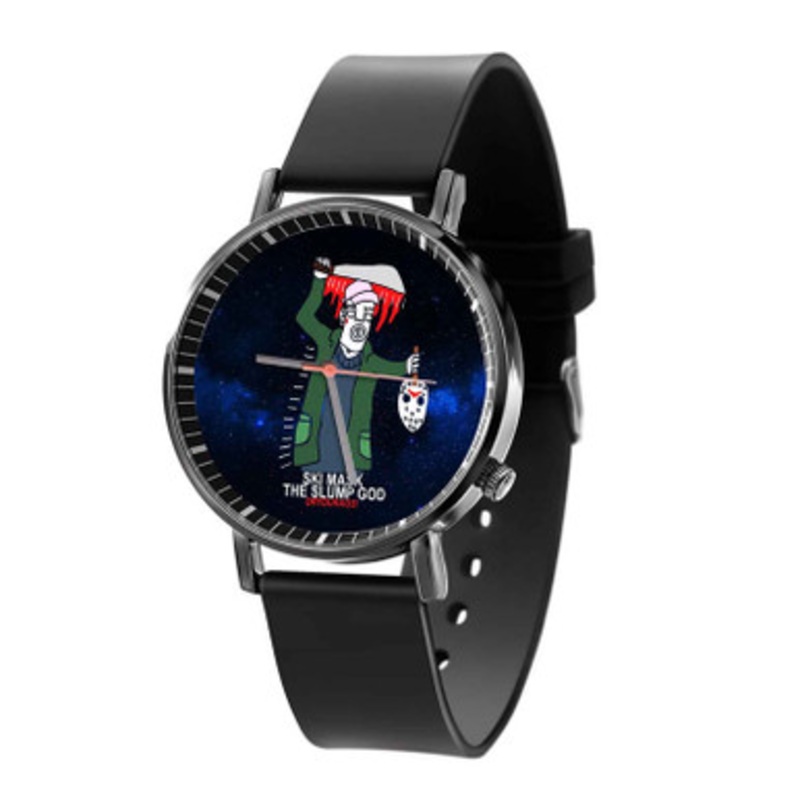 Ski Mask The Slump God Black Quartz Watch Unisex With Premium Gift Box