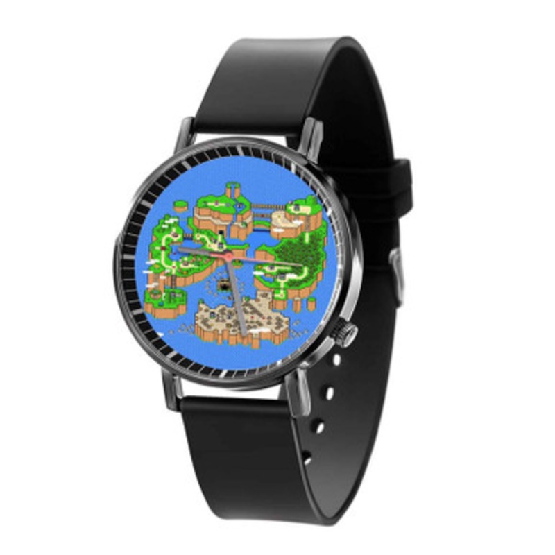 Super Mario World Map Unisex Quartz Watch With Premium Gift Box