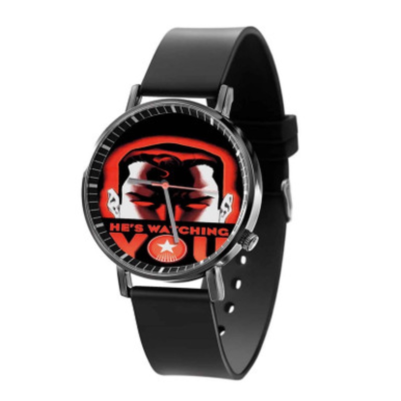 Superman Red Son Unisex Black Quartz Watch With Premium Gift Box