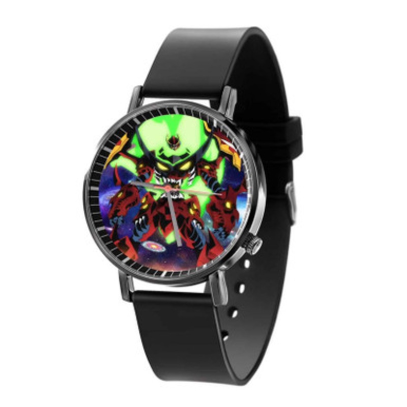 Tengen Toppa Gurren Lagann Black Quartz Watch Unisex With Premium Gift Box