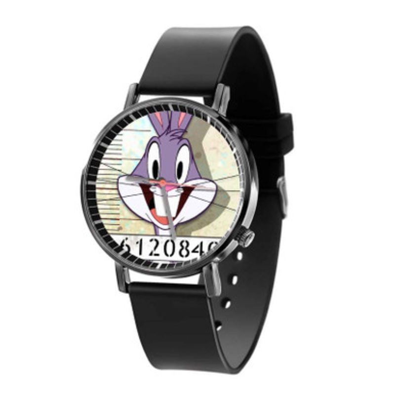 The Bugs Bunny Black Quartz Watch Unisex With Premium Gift Box