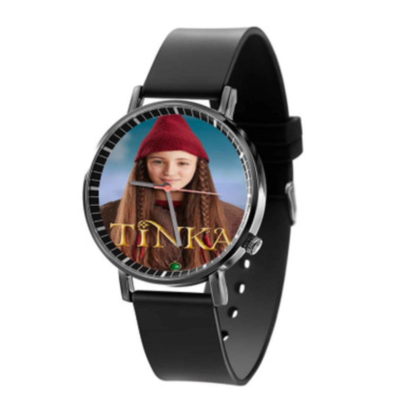 Tinka Burhan G and Frida Brygmann Black Quartz Watch Unisex With Premium Gift Box