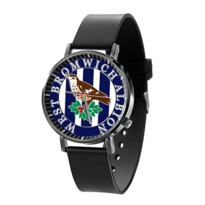 West Brom FC Black Quartz Watch Unisex With Premium Gift Box