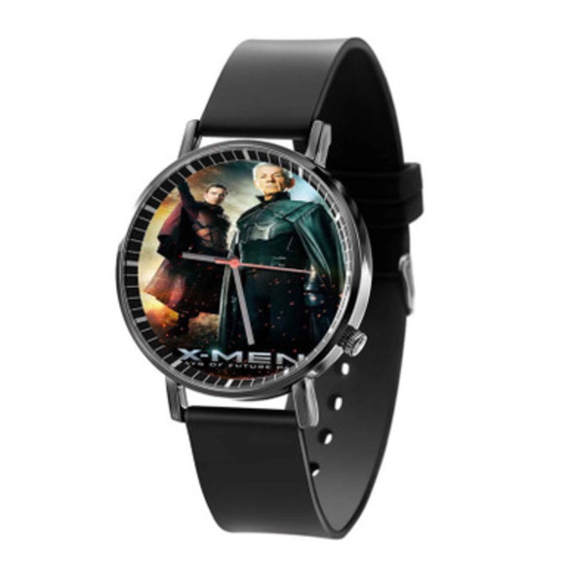 X Men Days of Future Past Magneto Black Quartz Watch Unisex With Premium Gift Box