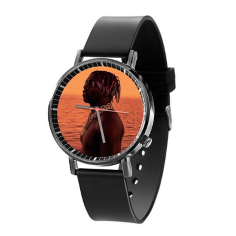 66 Lil Yachty Feat Trippie Redd Black Quartz Watch Unisex With Premium Gift Box